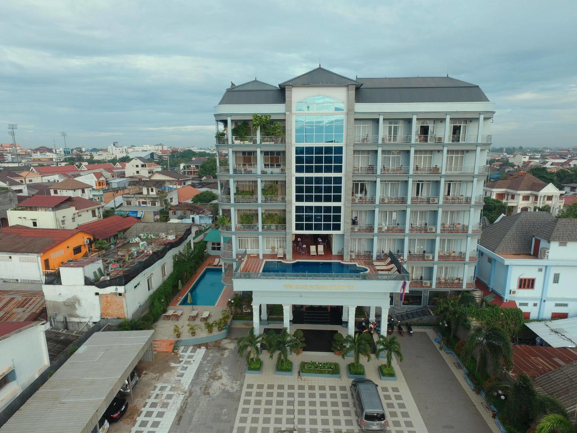 Vientiane Golden Sun Hotel Екстериор снимка